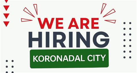 75+ Jobs, Employment in Koronadal 29 August, 2024.